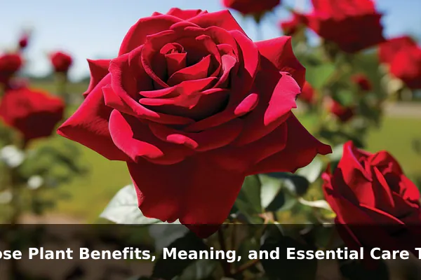 Rose Plant Benefits, Meaning, and Essential Care Tips